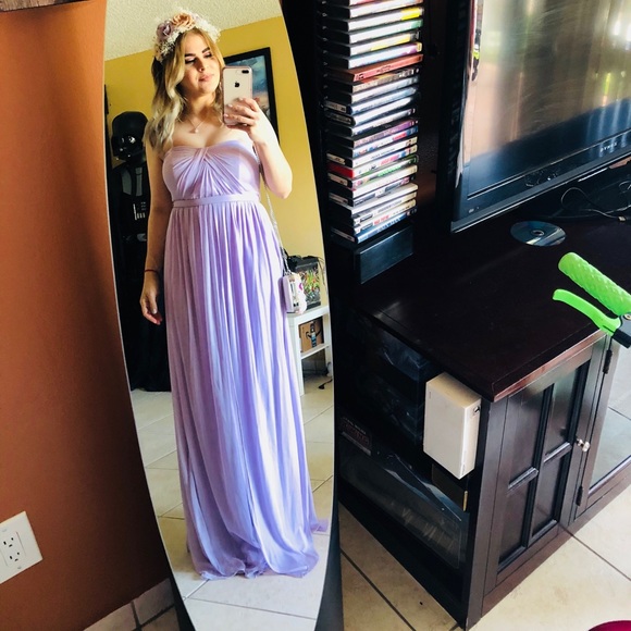 David bridal multi-way dress - Picture 3 of 4